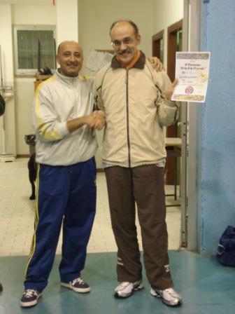 L. Ghianni premiato da Domenico Cirillo